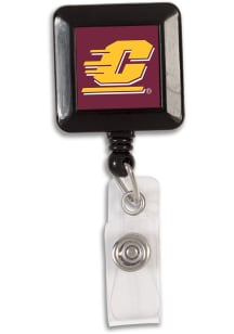 Central Michigan Chippewas Logo Retractable Badge Holder