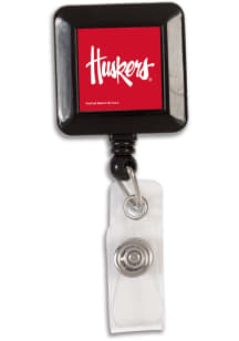 Nebraska Cornhuskers Retractable Design Badge Holder