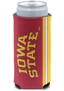Iowa State Cyclones Striped Primary Logo Slim Coolie