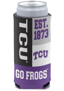 TCU Horned Frogs Color Block Slim Coolie