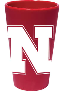 Nebraska Cornhuskers 16oz Fun Color Pint Glass - Red