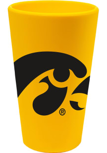 Iowa Hawkeyes 16oz Fun Color Pint Glass - Yellow
