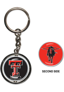 Texas Tech Red Raiders Spinner Keychain - Red