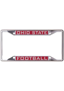 Ohio State Buckeyes Football License Plate Frame - Red