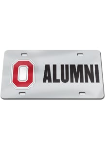 Ohio State Buckeyes Red Alumni Car Accessory License Plate
