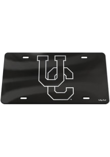 Cincinnati Bearcats Black UC Car Accessory License Plate