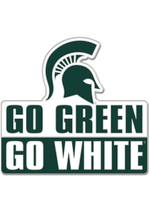 Michigan State Spartans Souvenir Slogan Pin - Green