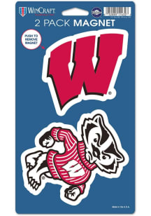Wisconsin Badgers 5x9 2pk Magnet