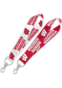 Wisconsin Badgers Keystrap Lanyard - Red