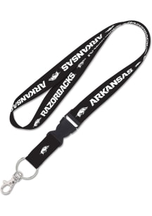 Arkansas Razorbacks Blackout Lanyard - Red