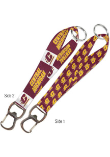 Central Michigan Chippewas Keystrap Bottle Opener Lanyard - Red
