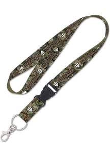 Indiana Hoosiers Camo Lanyard - Red