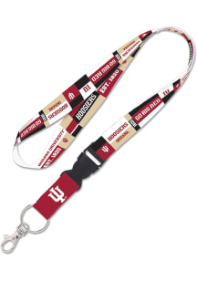 Indiana Hoosiers Colorbock Lanyard - Red