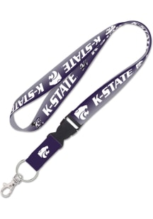 K-State Wildcats Faded Lanyard - Purple