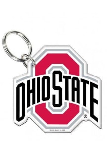 Ohio State Buckeyes Premium Acrylic Keychain - Red