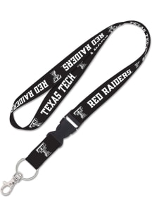 Texas Tech Red Raiders Blackout Lanyard - Red