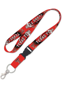 Texas Tech Red Raiders Tie Dye Lanyard - Red
