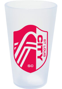 St Louis City SC 16oz Silicone Pint Glass - White