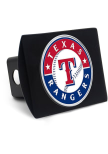 Texas Rangers Black Car Accessory Hitch Cover