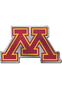 Minnesota Golden Gophers Acrylic Car Emblem - Maroon
