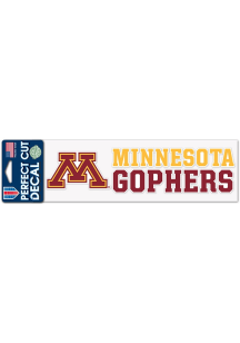 Minnesota Golden Gophers 3x10 Perfect Auto Decal - Maroon
