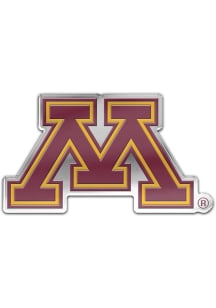 Minnesota Golden Gophers Acrylic Design Car Emblem - Maroon