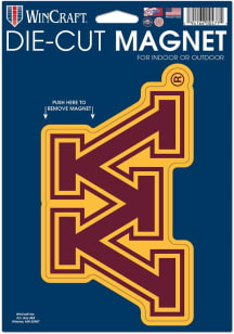Minnesota Golden Gophers 6.25x9 Die Cut Car Magnet - Maroon