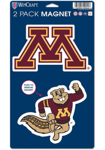 Minnesota Golden Gophers 2pk 5x9 Magnet