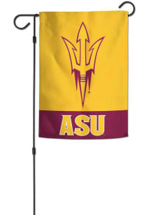 Arizona State Sun Devils 12x18 Applique Garden Flag - Maroon