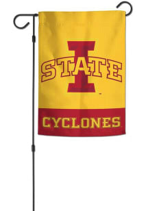 Iowa State Cyclones 12x18 Applique Garden Flag - Red