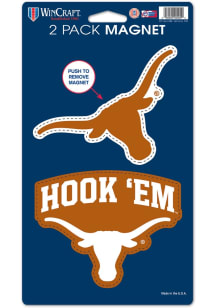 Texas Longhorns 5X9 2Pk Magnet