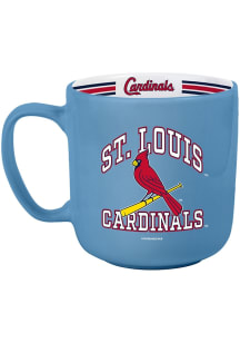 St Louis Cardinals Retro 15oz Ceramic Mug - Light Blue