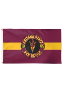 Arizona State Sun Devils 3x5 Applique Applique Flag