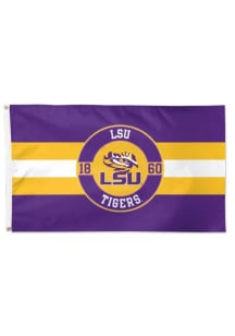 LSU Tigers 3x5 Applique Applique Flag