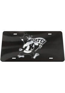 K-State Wildcats Black Willie Car Accessory License Plate