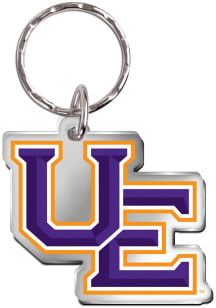 Evansville Purple Aces Freeform Keychain - Purple