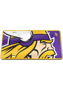 Minnesota Vikings Purple Mega Logo Car Accessory License Plate