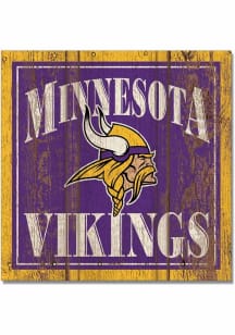 Minnesota Vikings Wood Style Magnet