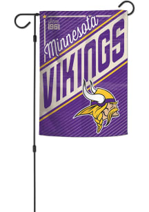 Minnesota Vikings Garden Garden Flag - Purple