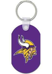Minnesota Vikings Aluminum Keychain - Purple