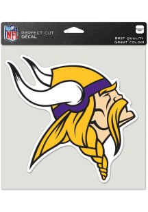 Minnesota Vikings Color Auto Decal - Purple