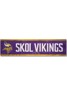 Minnesota Vikings Wood Magnet