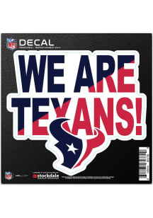 Houston Texans Logo Auto Auto Decal - Navy Blue