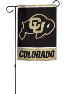 Colorado Buffaloes Garden Garden Flag - Black
