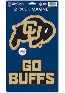 Colorado Buffaloes 2pk Magnet
