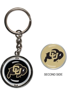 Colorado Buffaloes Spinner Keychain - Black
