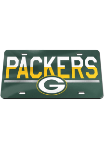 Green Bay Packers Green Logo License Car Accessory License Plate