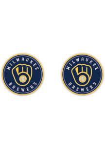 Milwaukee Brewers Logo Post Womens Earrings