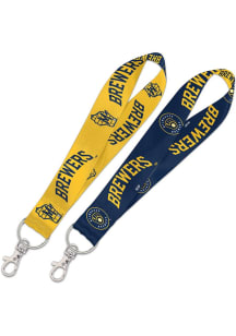 Milwaukee Brewers Keystrap Lanyard - Navy Blue