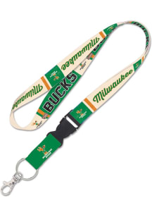 Milwaukee Bucks Team Color Lanyard - Green